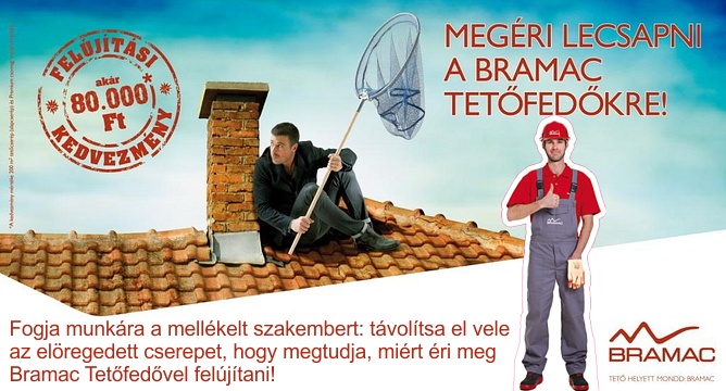 Bramac tetőfelújítási akció